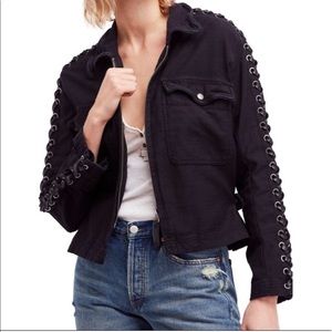 Free people Faye military jacket